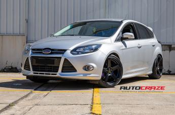 FORD FOCUS  5 STUD  FRC FLAT BLACK